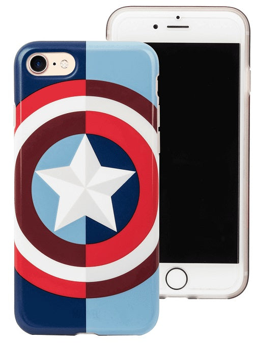 Tribe iPhone 7/8 Cover Hood Case Captain America Marvel Avengers Case