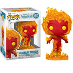 Funko Pop! Marvel Studios Fantastic 4 - (1517) Human Torch Vinyl Figure 9cm