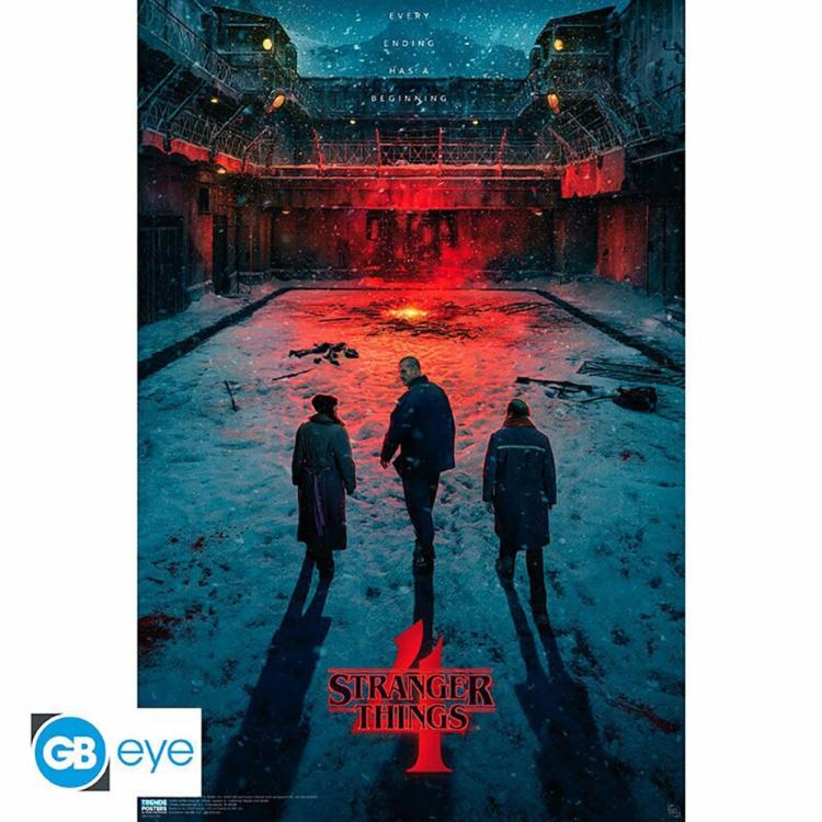 ABYSTYLE MAXI POSTER STRANGER THINGS SEASON 4: "TEASER RUSSIA" (GB EYE) 91.5x61cm