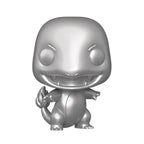 Funko Pop Pokemon 455 - Charmander Silver Metallic Vinyl Action Figure Statuetta