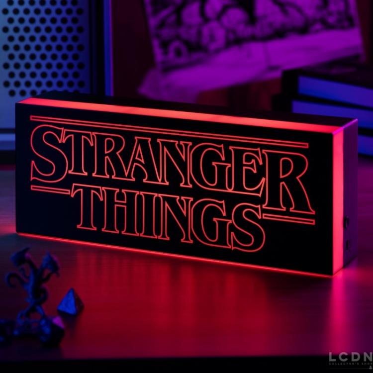 Paladone Official Stranger Things Logo Light Pulsing 30Cm Wide LED