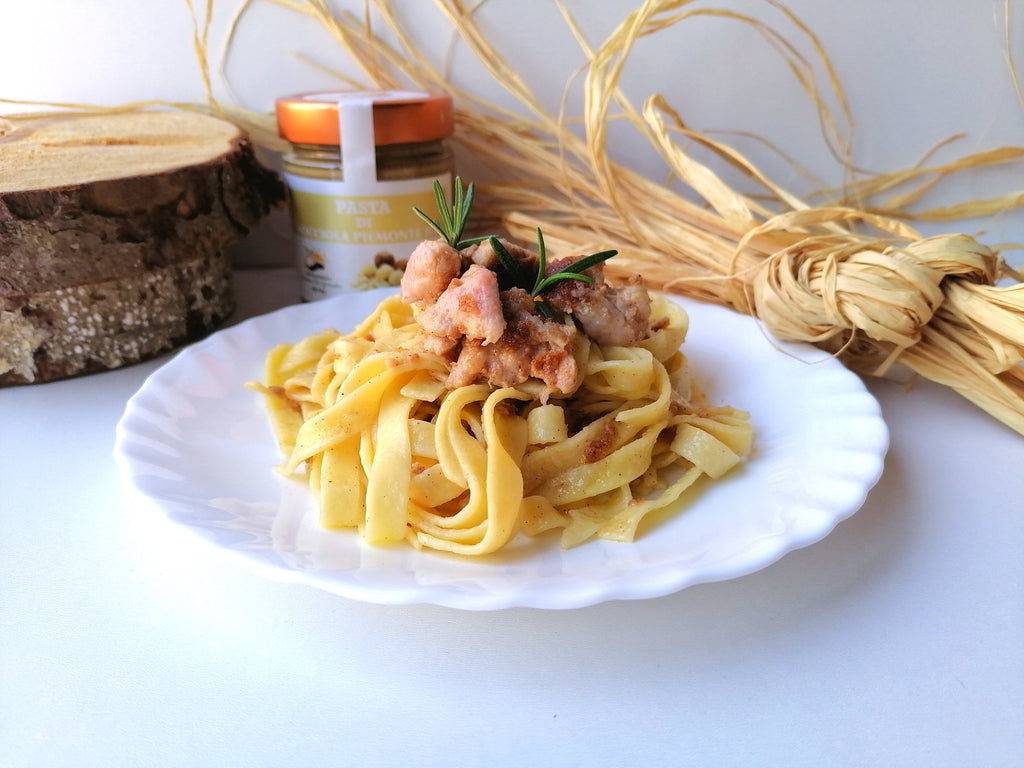 100% Hazelnut Paste. Piedmont Hazelnuts PGI. 0% Compromise. Gluten-Free