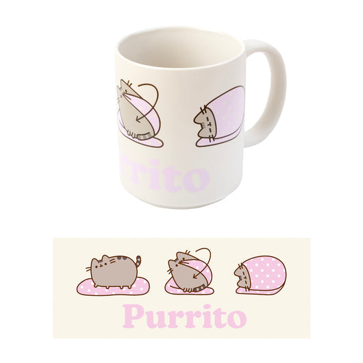 Pusheen - Purrito Breakfast Ceramic Mug 350ml Gift Idea Cat