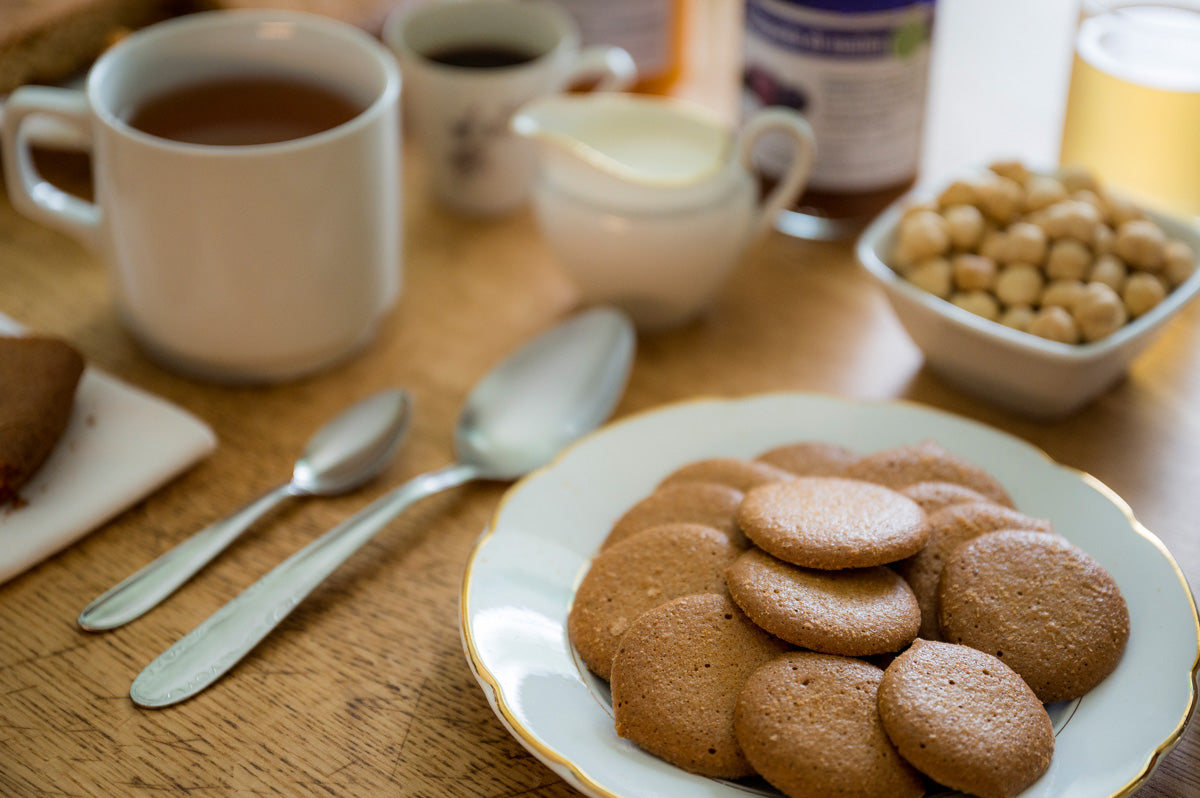 Tegole Biscotti alla Nocciola Piemonte IGP, Senza Glutine