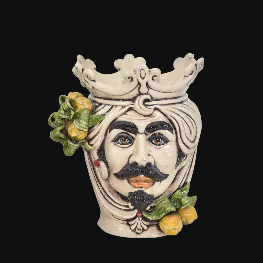 Testa h 25 with yellow Sicilian lemons in mother-of-pearl man