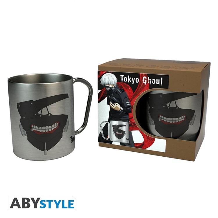ABYSTYLE METAL MUG TOKYO GHOUL "MASK" KEN KANEKI MUG CUP HANDLE 320ML