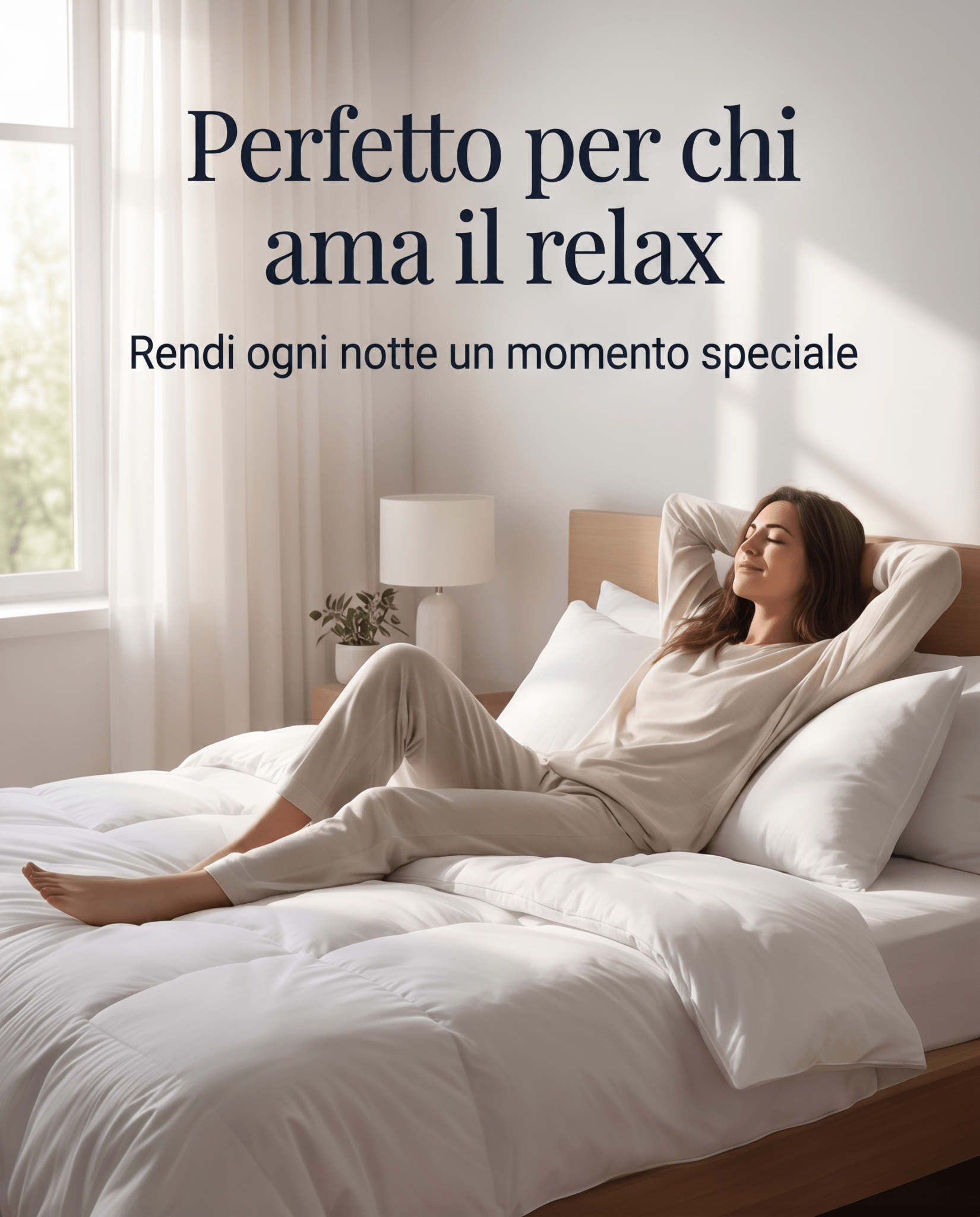 Topper correggi materasso termoregolatore in piuma oca 20% Piumino 80% Piumetta 600 GR/MQ 160x200 cm