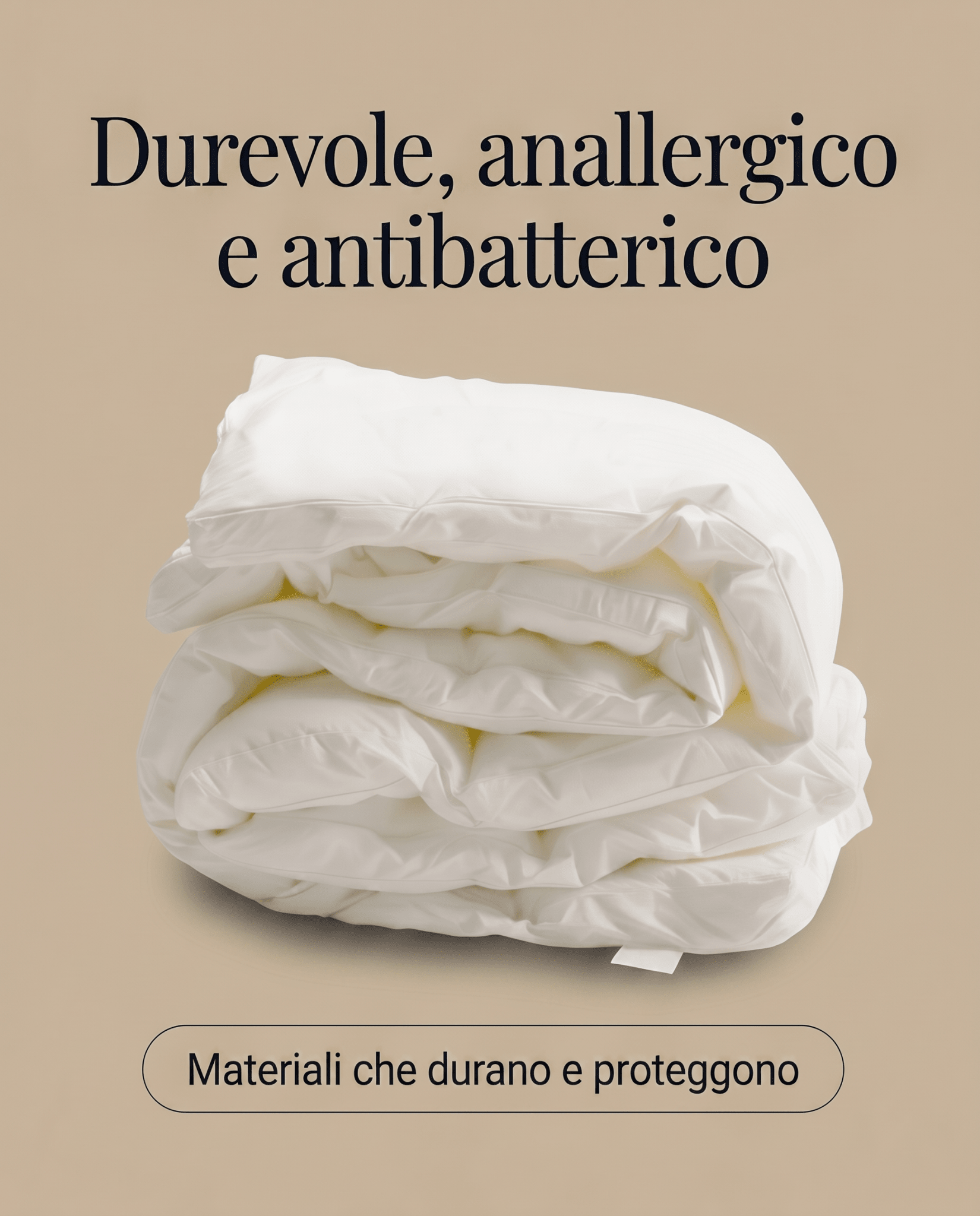 Topper correggi materasso termoregolatore in piuma oca 20% Piumino 80% Piumetta 600 GR/MQ 160x200 cm