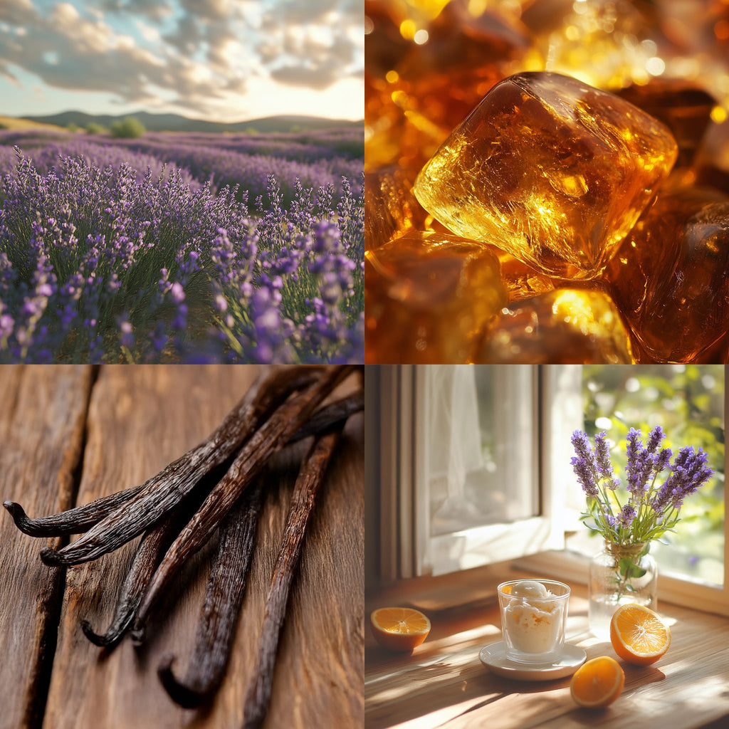 Candle Tranquility | lavender, vanilla & amber