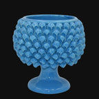 Vaso Mezza Pigna in Ceramica di Caltagirone — Turchese