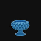 Vaso Mezza Pigna in Ceramica di Caltagirone — Turchese