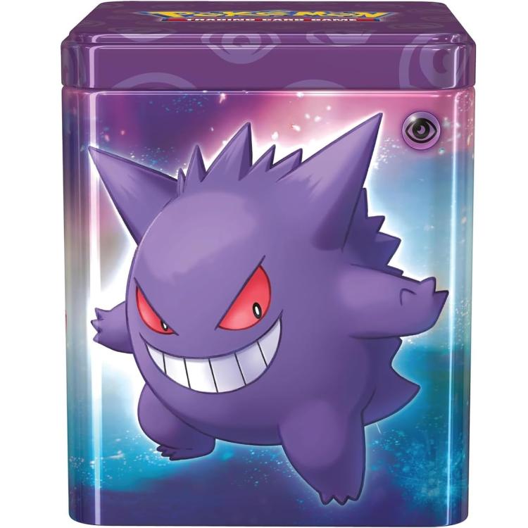 Pokemon Stacking Tin 2024 Tcg Gcc Stackable Metal Card Game Purple It