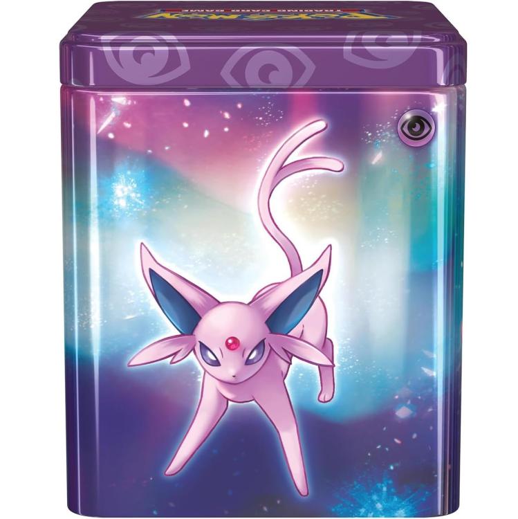 Pokemon Stacking Tin 2024 Tcg Gcc Stackable Metal Card Game Purple It