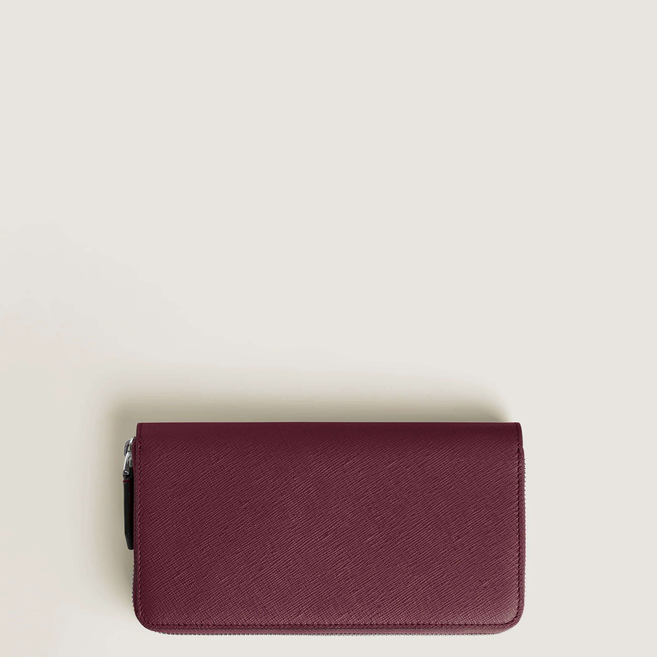 Montblanc 12-compartment full-zip wallet Sartorial Cassis 199372