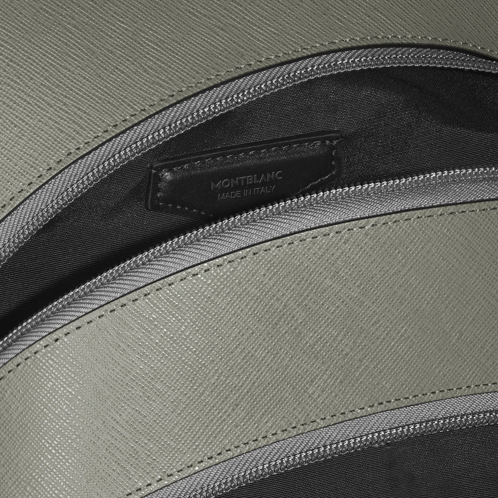 Montblanc Sartorial medium backpack with 3 compartments medium grey 199360