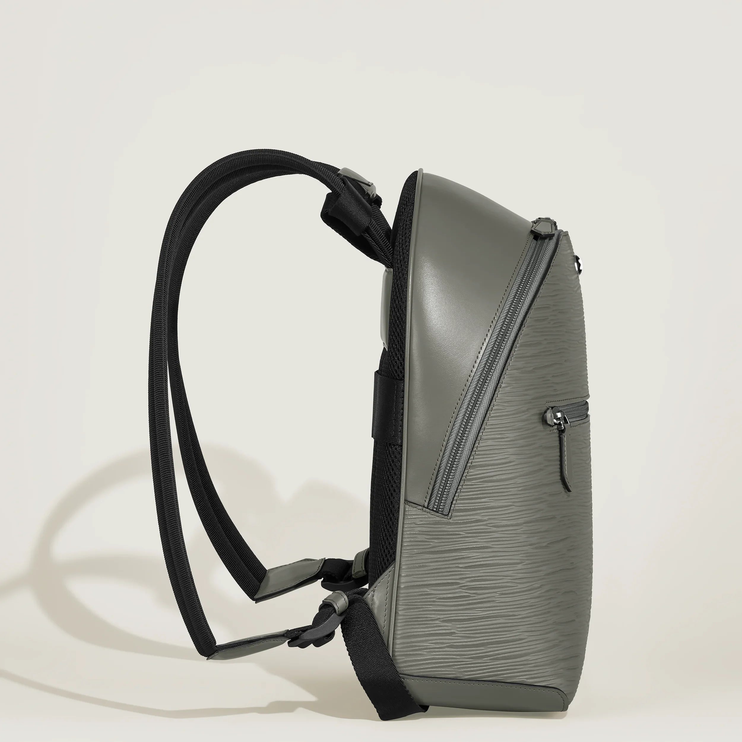 Montblanc mini 4810 backpack medium grey 199326