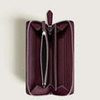 Montblanc 12-compartment full-zip wallet Sartorial Cassis 199372