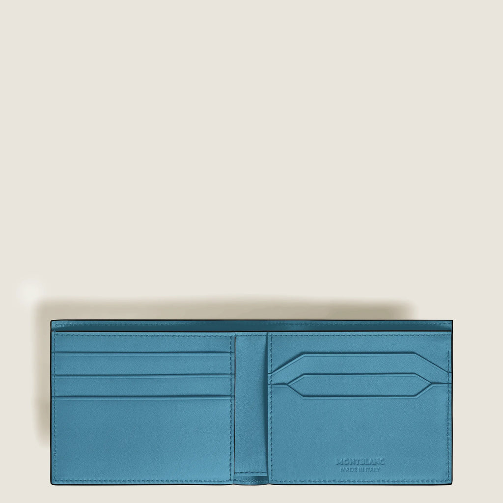 Montblanc Meisterstück Smoked Blue Gradient 6-Compartment Wallet 199266