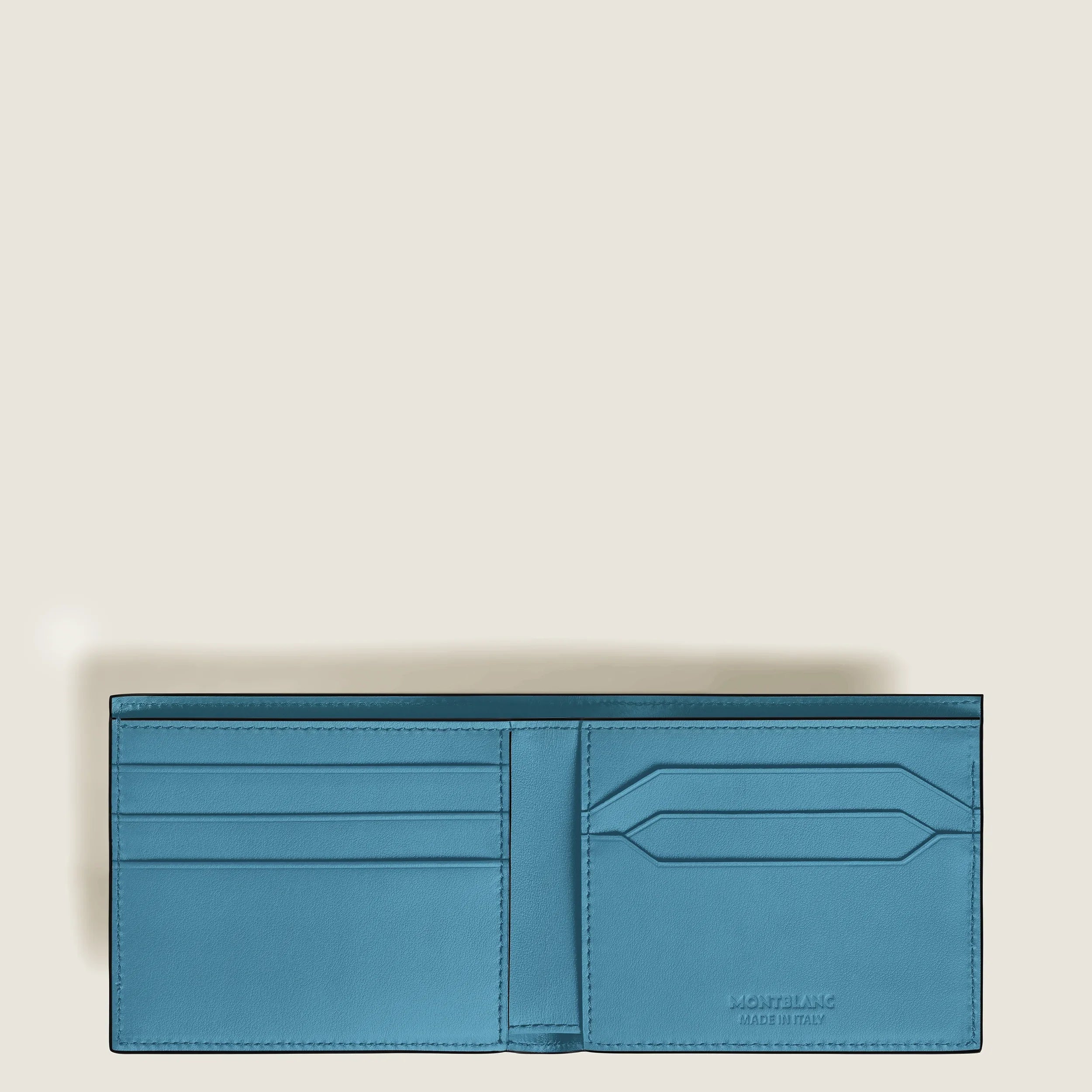 Montblanc Meisterstück Smoked Blue Gradient 6-Compartment Wallet 199266
