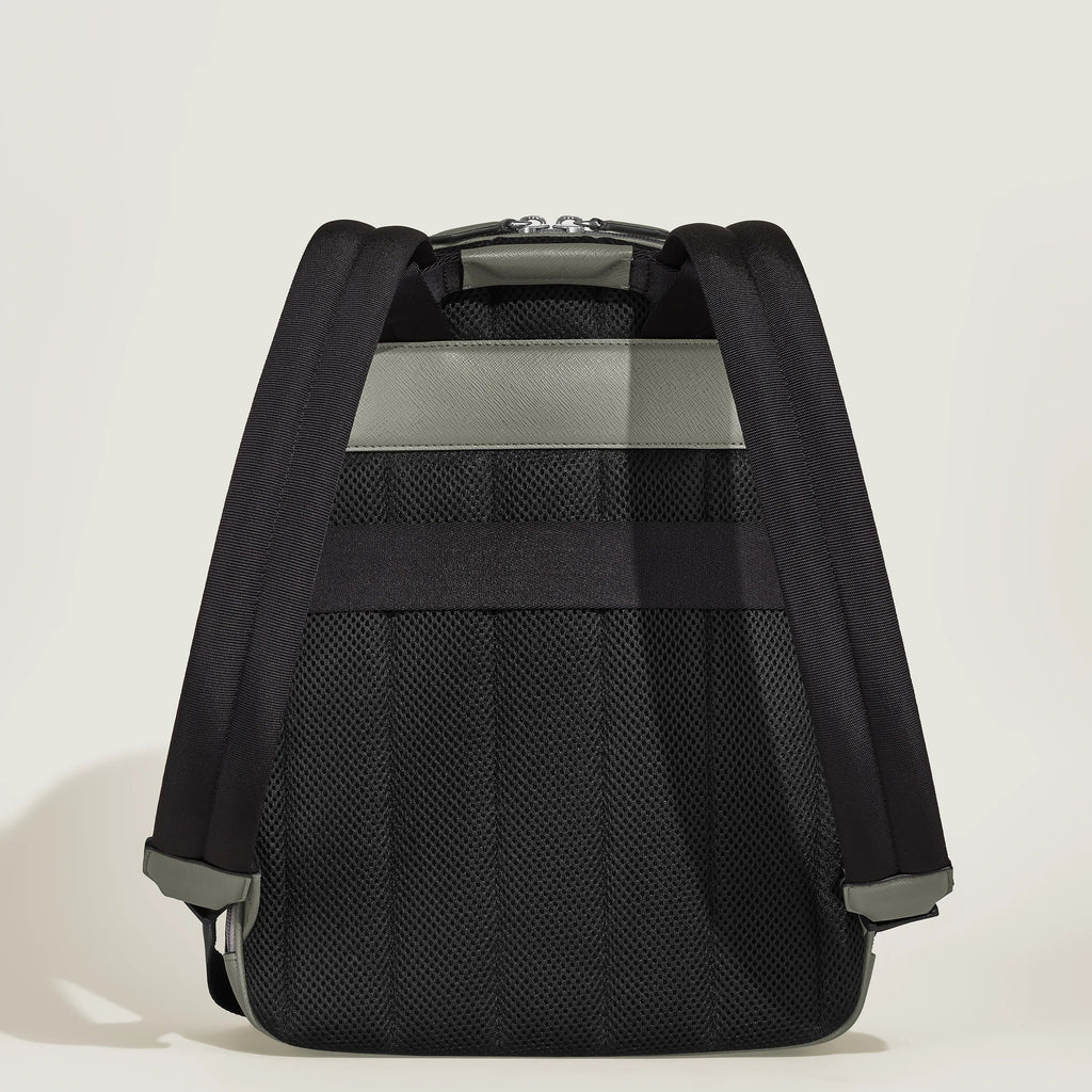 Montblanc Sartorial medium backpack with 3 compartments medium grey 199360