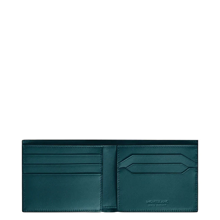 Montblanc 6-compartment Meisterstück wallet Cyprus Blue 198800