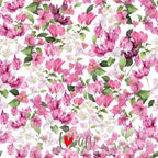 Wallpaper - Botanical bougainvillea PANAREA Lovalù