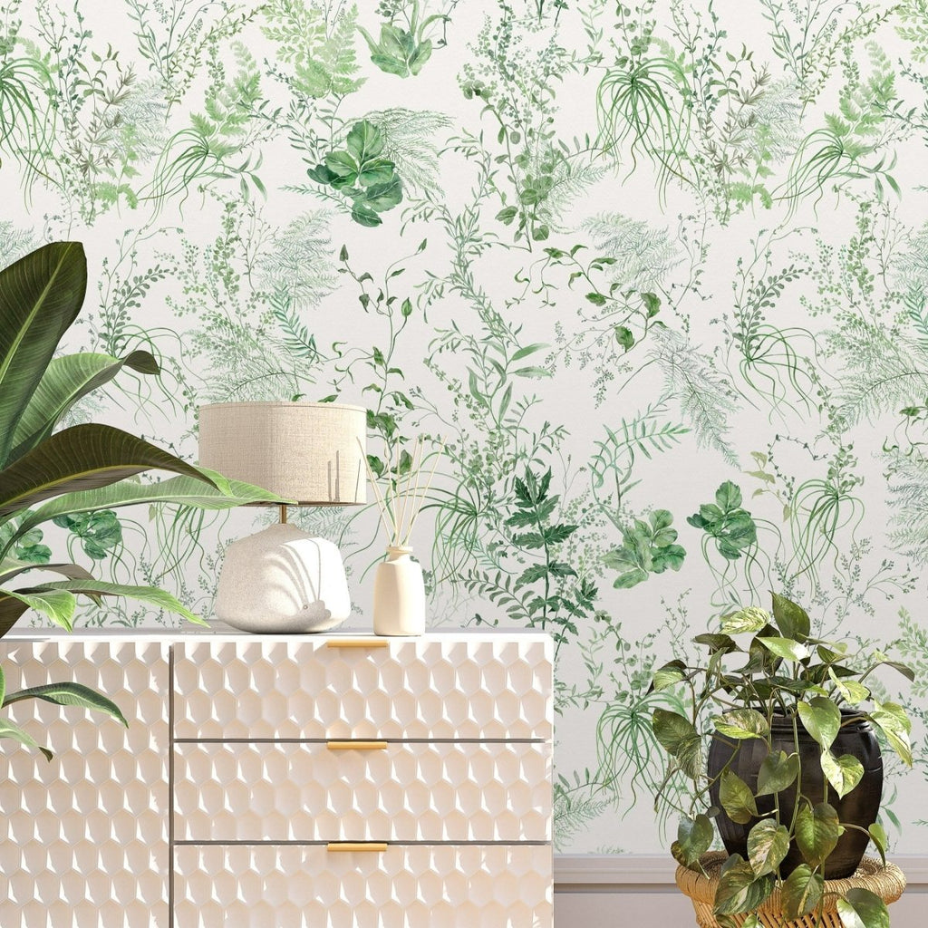 Wallpaper - Fern Botanical HERBS Lovalù