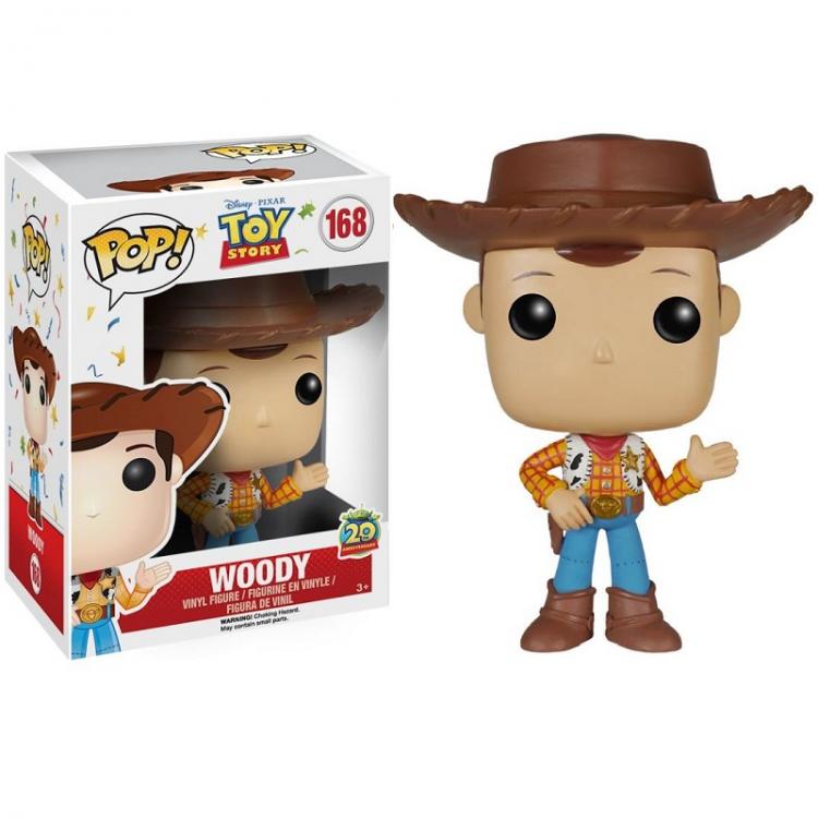 Funko Pop Disney Pixar Toy Story 168 Woody 20th Action Figure Vinyl Figurine