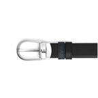Montblanc Reversible Tweed blue / black belt 220965