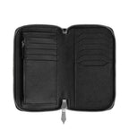 Montblanc Sartorial black medium 12-compartment zip-around wallet 220361