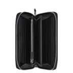 Montblanc 12-card zip wallet Sartorial tweed blue 220365