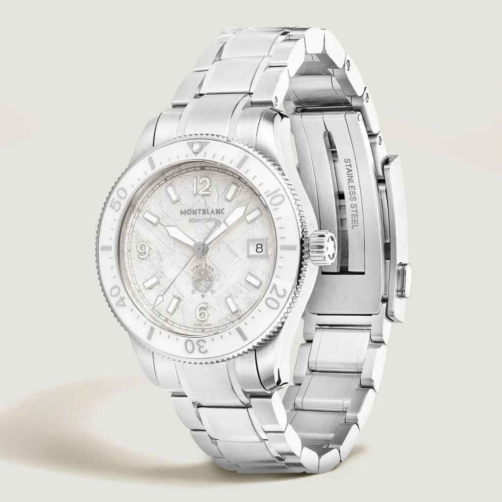 Montblanc Iced Sea Automatic Date 0 Oxygen 38mm white automatic steel 134024