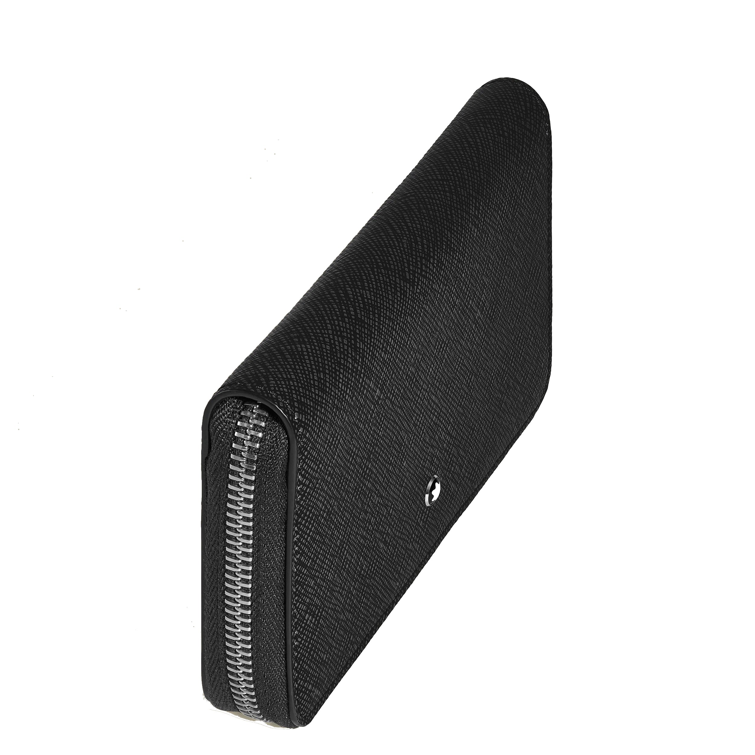 Montblanc Sartorial black medium 12-compartment zip-around wallet 220361