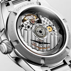 Longines orologio Conquest 34mm azzurro automatico acciaio L3.430.4.92.6