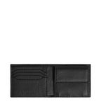 Montblanc wallet with coin purse 4 compartments black 220217