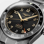 Longines orologio Spirit Zulu Time 39mm antracite automatico titanio L3.802.1.53.6