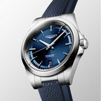 Longines orologio Conquest 38mm blu automatico acciaio L3.720.4.92.9
