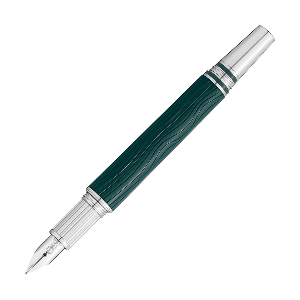 Montblanc StarWalker PolarGreen Doué Fountain Pen M Nib 132906