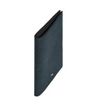 Montblanc Sartorial tweed blue passport holder 220433