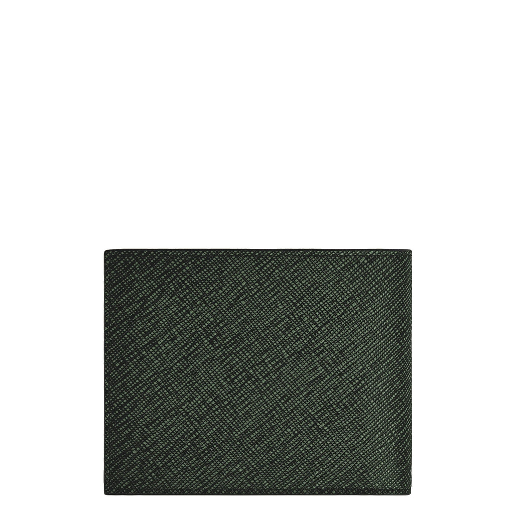 Montblanc Sartorial Tweed 6-compartment wallet khaki 220385