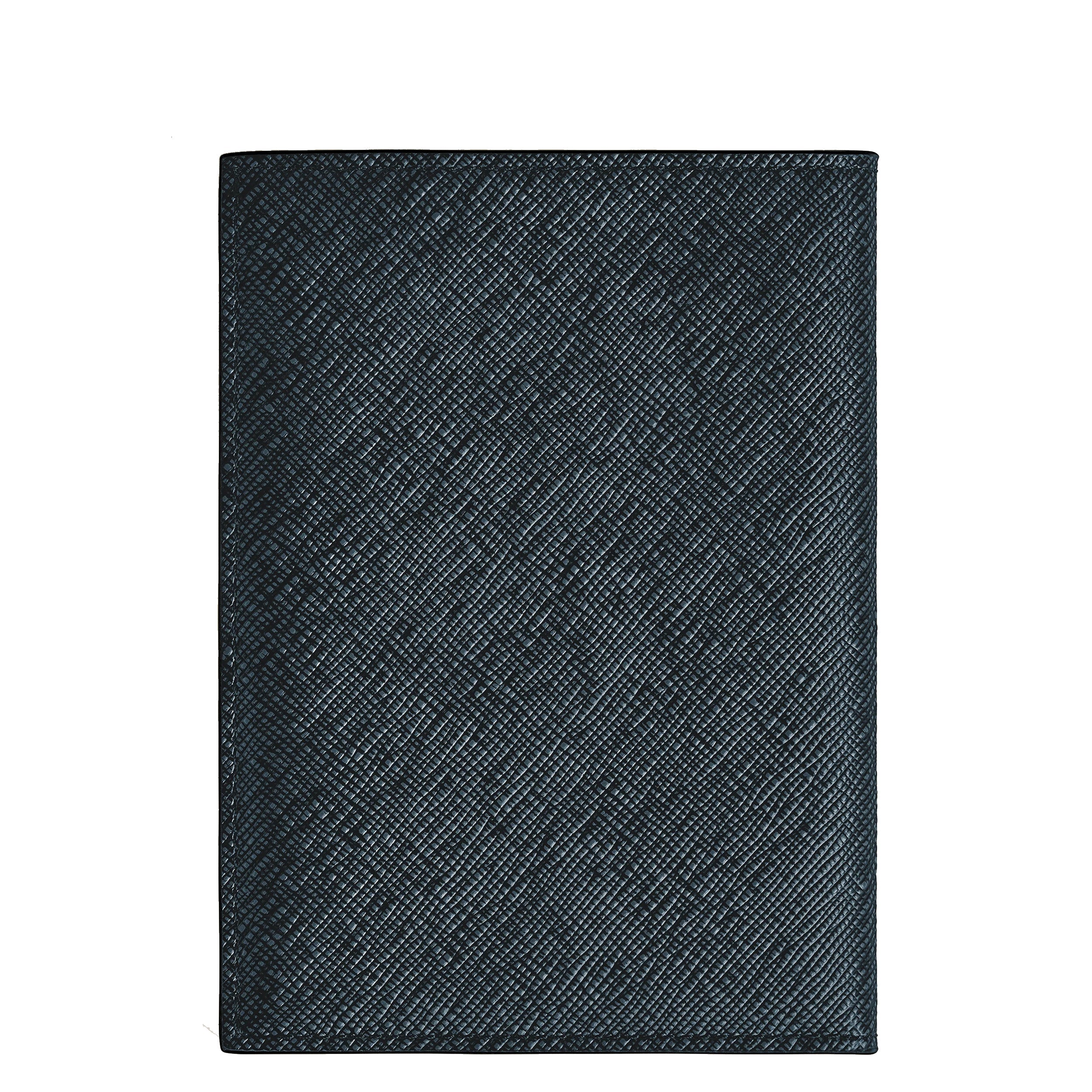 Montblanc Sartorial tweed blue passport holder 220433