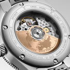 Longines orologio Spirit Zulu Time 1925 39mm nero automatico oro acciaio L3.803.5.53.6