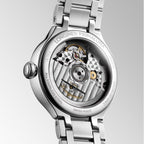 Longines orologio Primaluna Moonphase 34mm madreperla diamanti automatico acciaio L8.126.4.87.6