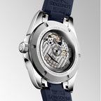 Longines orologio Conquest 38mm blu automatico acciaio L3.720.4.92.9