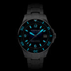 Montblanc Iced Sea 0 Oxygen Deep 4810 43mm blue automatic titanium watch 135634