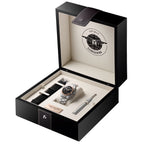Longines orologio Spirit Zulu Time 1925 39mm nero automatico oro acciaio L3.803.5.53.6