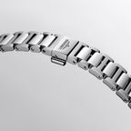 Longines orologio Conquest 34mm azzurro automatico acciaio L3.430.4.92.6