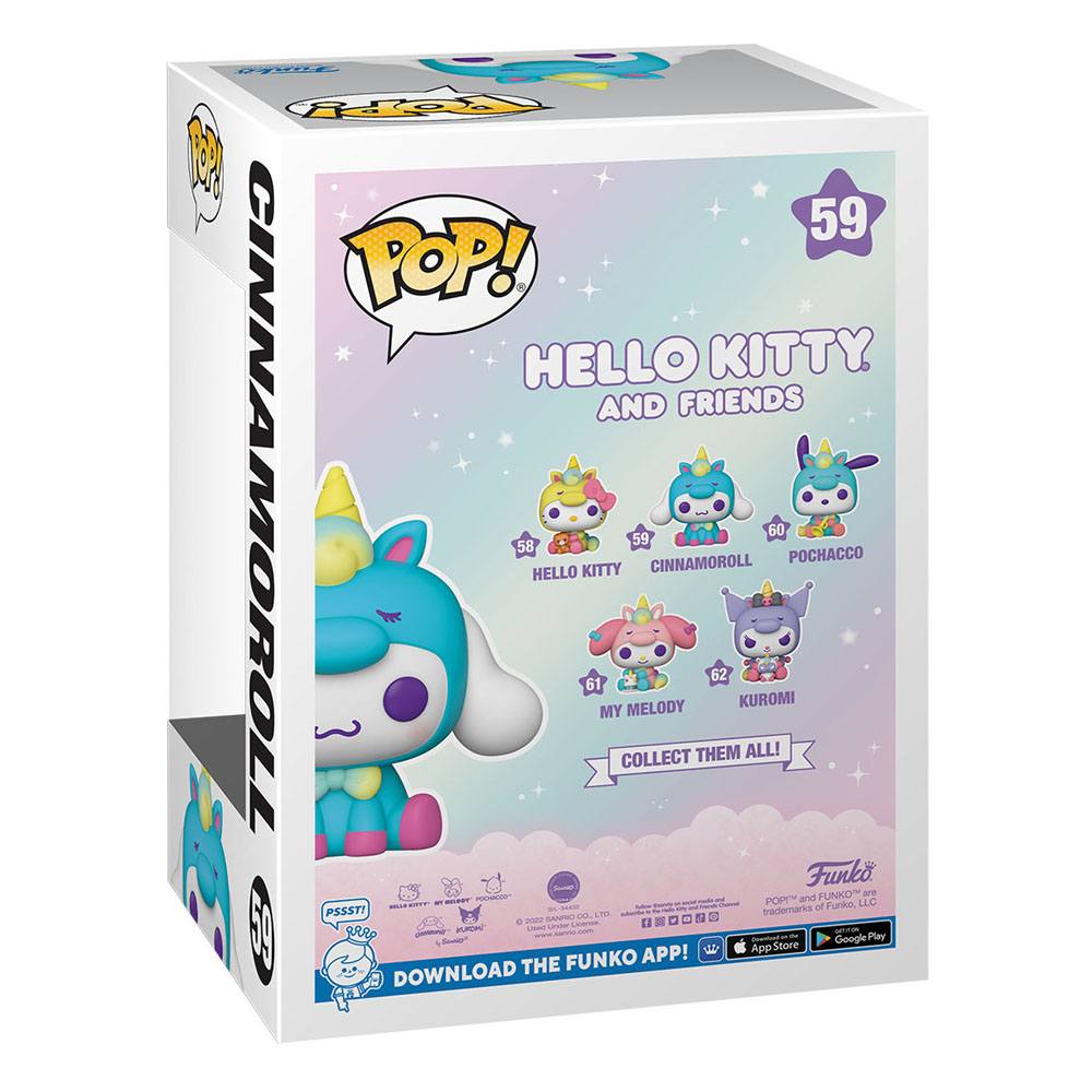 Funko Pop! Hello Kitty And Friends (59) Cinnamoroll Vinyl Figure Limited Sanrio