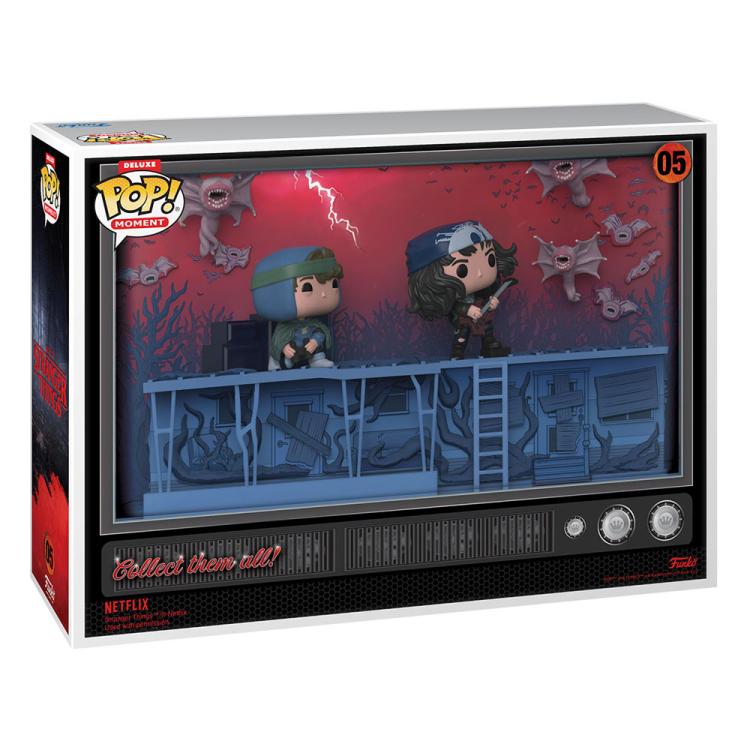 Funko Pop! Moments Stranger Things Phase Three (05) Dustin/Eddie/Demobat Figure