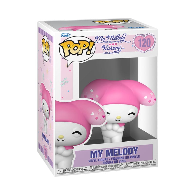 Funko Pop! Hello Kitty My Melody Kuromi - (120) My Melody 9cm